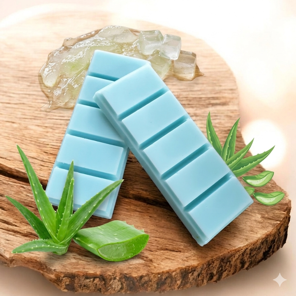 Fondant parfumé aloe vera - cire de soja