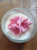 Fleur d'abricotier "imparfaite"- bougie parfumée à la cire de soja - L'orée des senteurs