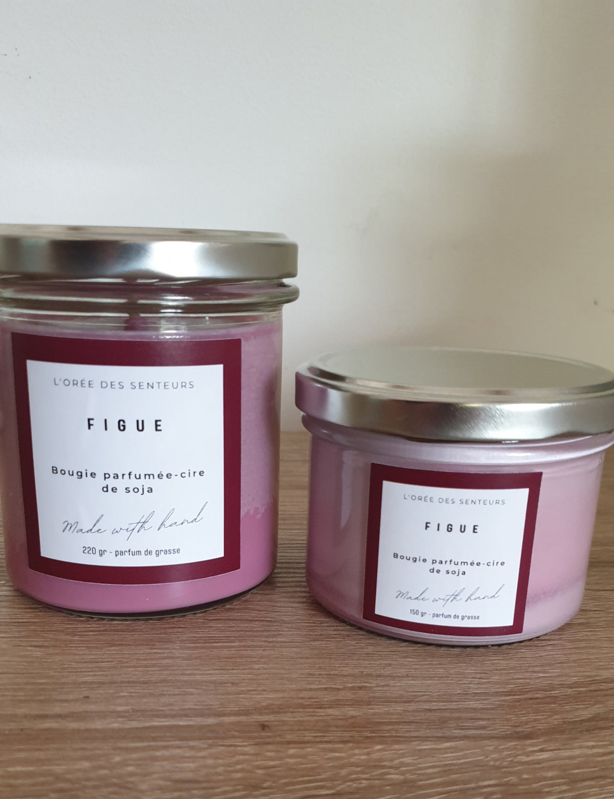 Figue - bougie parfumée à la cire de soja