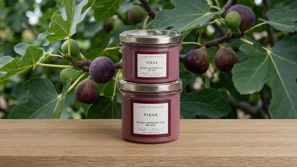 Figue - bougie parfumée à la cire de soja