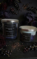Nuances de noir - bougie parfumée à la cire de soja