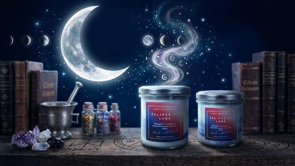Eclipse de lune - bougie parfumée à la cire de soja