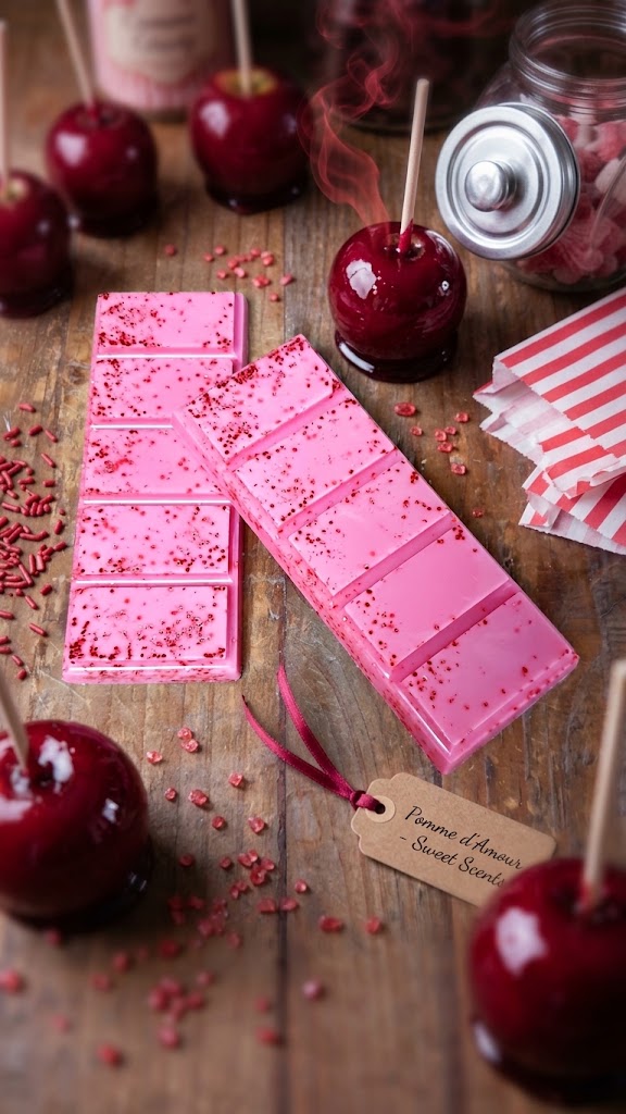 Fondant parfumé Pomme d’Amour - 100% cire de soja